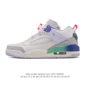 Jordan Spizike Low Houston Oilers Inspired Low Cut Basketball Shoe