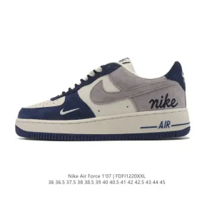 Nike Air Force 1 Low 07 Leather White Sneakers for Men and Women