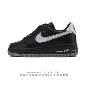 Nike Air Force 1 07 Low White Leather Sneakers for Men and Women