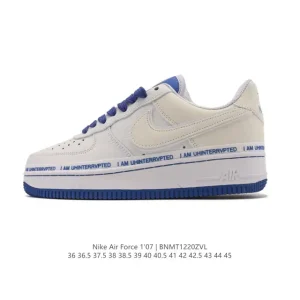 Nike Air Force 1 '07 Low White Leather Casual Sneakers