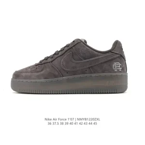 Nike Air Force 1 '07 Low White Leather Casual Sneakers