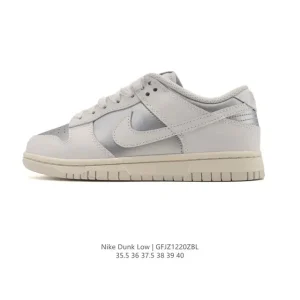 Nike SB Dunk Low Pro Vintage Leather Skateboarding Shoes for Men and Women