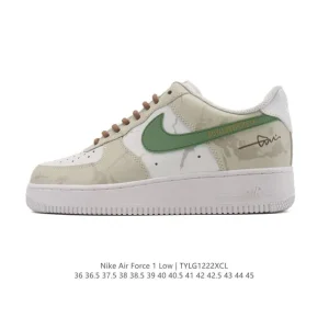 Nike Air Force 1 Low 07 White Leather Sneakers for Men and Women