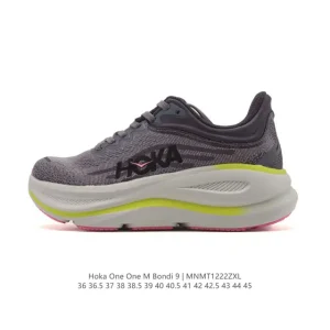HOKA Bondi 9 Men's and Women's Cushioned Running Shoes
