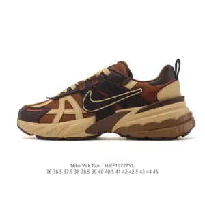 Nike V2K Run Retro Running Shoe with Cushioning and Stability