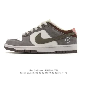 Nike SB Dunk Low Pro Vintage Leather Skate Shoes for Men and Women