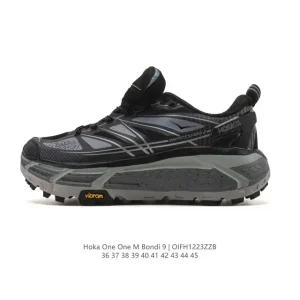 Hoka One One Bondi 9 Men's and Women's Cushioned Running Shoe