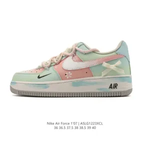 Nike Air Force 1 Low Deconstruction Belt Thick Sole Elevated Casual Sneakers