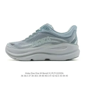 HOKA Bondi 9 Men's and Women's Lightweight Cushioned Running Shoes