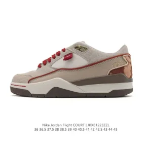 Jordan Flight Court Men's and Women's Retro Basketball Shoes for Skateboarding and Lifestyle