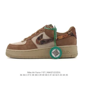 Nike Air Force 1 Low 07 White Leather Classic Sneakers