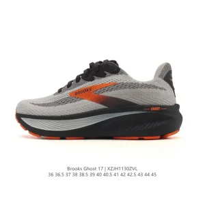 Brooks Ghost 17 Men's Cushioned Running Shoes for Daily Training