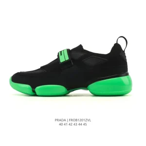 Prada Chunky Runner Men's Thick Sole Athletic Sneakers