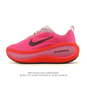 Nike Vomero Plus Running Shoes with Reverse Swoosh and ZoomX Cushioning