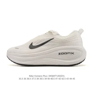 Nike Vomero Plus Running Shoes with Reverse Swoosh and ZoomX Cushioning