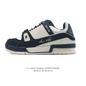 Louis Vuitton Trainer Sneaker Low Men's Fashion Luxury Shoes