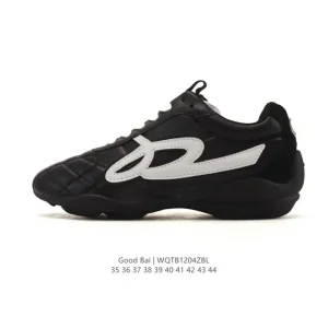 Goodbai Vintage Leather Low-Top Sneakers for Men and Women