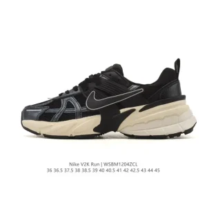 Nike V2K Run Retro Running Shoes Vintage Style with TPU Stability