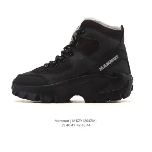 Mammut Men's Winter Waterproof Hiking Boots with Insulation and Thick Sole