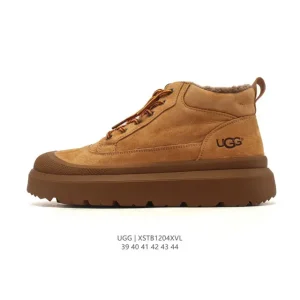 UGG Men's Classic High-Top Winter Boots with Thick Sole