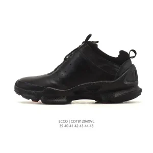 ECCO Men's Casual Platform Sneakers Breathable Lightweight Lace-up Shoes