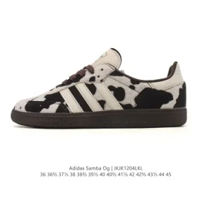 Adidas Wb Pony Tonal Samba Cow Print Sneakers 2025 Vintage Football Style