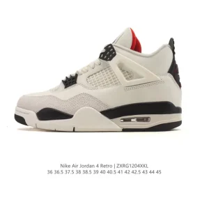 Jordan Air 4 Retro OG Low Top Basketball Shoes for Men and Women
