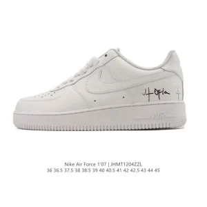 Nike Air Force 1 '07 Low CW2288 White Leather Sneakers