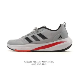 Adidas Runstunner Low-Top Running Shoes with Boost Cushioning for Men
