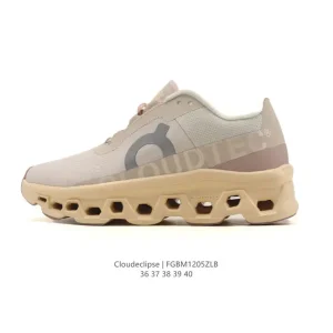 On Running Cloudmonster Thick Sole Running Shoes with Helion Foam and Speedboard