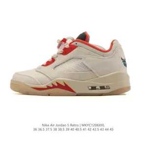 Jordan Air 5 Retro Low Top Unisex Basketball Shoes