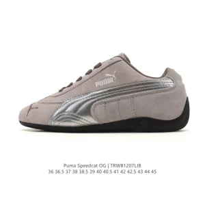 PUMA Speedcat OG Racing Shoes Low-Top Retro Leather Sneakers