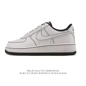 Nike Air Force 1 '07 Low White Leather Sneakers for Men and Women