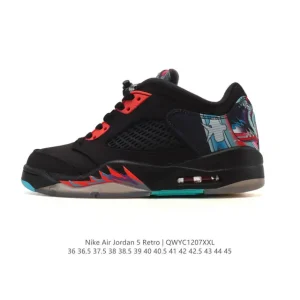 Jordan Air 5 Retro Low Unisex Basketball Shoes
