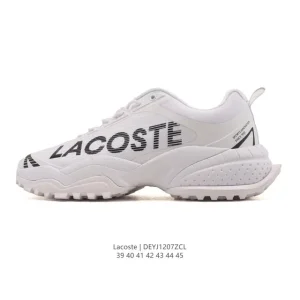 Lacoste Men's Chunky Sole Fashion Sneakers Breathable Mesh Upper