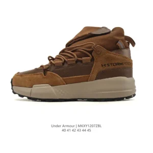 UA Micro G Valsetz Mid Hiking Boots for Men - Durable Outdoor Leather Footwear