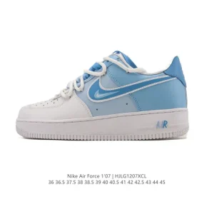 Nike Air Force 1 07 Low Classic White Leather Sneakers