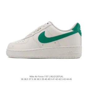 Nike Air Force 1 '07 Low Sneaker with Air Cushioning and Thick Sole