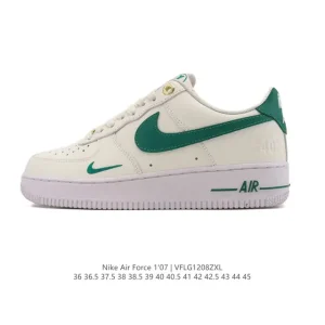Nike Air Force 1 '07 Low White Leather Sneakers