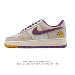 Nike Air Force 1 '07 Low White Leather Sneakers for Men and Women