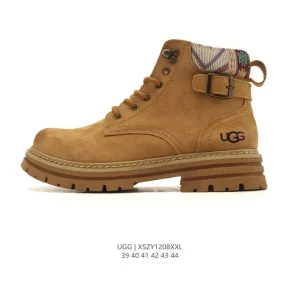 UGG Men's Classic High-Top Winter Boots Waterproof Leather