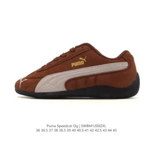 PUMA Speedcat OG Racing Shoes Retro Low Top Leather Motorsport Sneakers