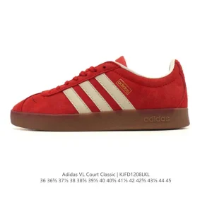 Adidas Vl Court Classic Shoes - Retro Style Court Sneakers for Everyday Wear