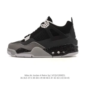 Jordan Air 4 Retro OG Low Top Basketball Shoes for Men and Women