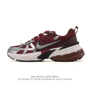 Nike V2K Run Retro Running Shoe with Cushioned Sole