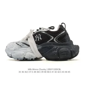 MLB Bigball Chunky New York Yankees 6cm Height Increase Dad Shoes