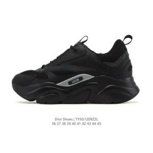 Dior B30 Low Top Retro Runner Sneakers for Men and Women