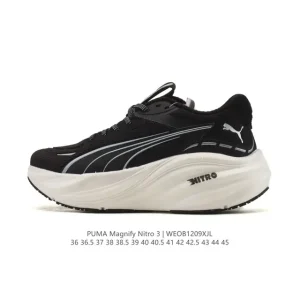 PUMA Magnify Nitro 3 Low-Top Running Shoes for Men and Women