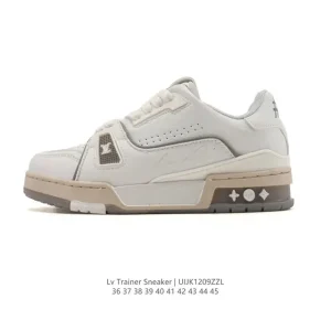 Louis Vuitton Trainer Sneaker Low Top Fashion Luxury Shoes