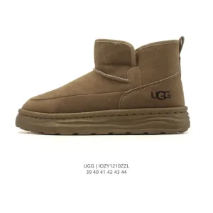UGG Classic Mini Chestnut Suede Leather Sheepskin Boots for Women